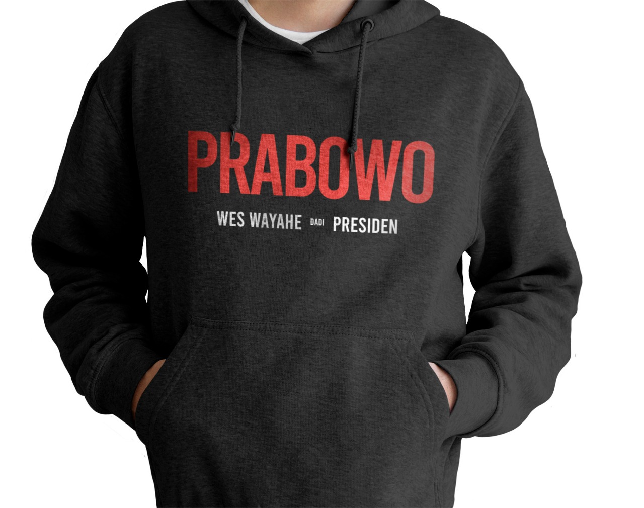 Hoodie Prabowo Wes Wayahe Dadi Presiden