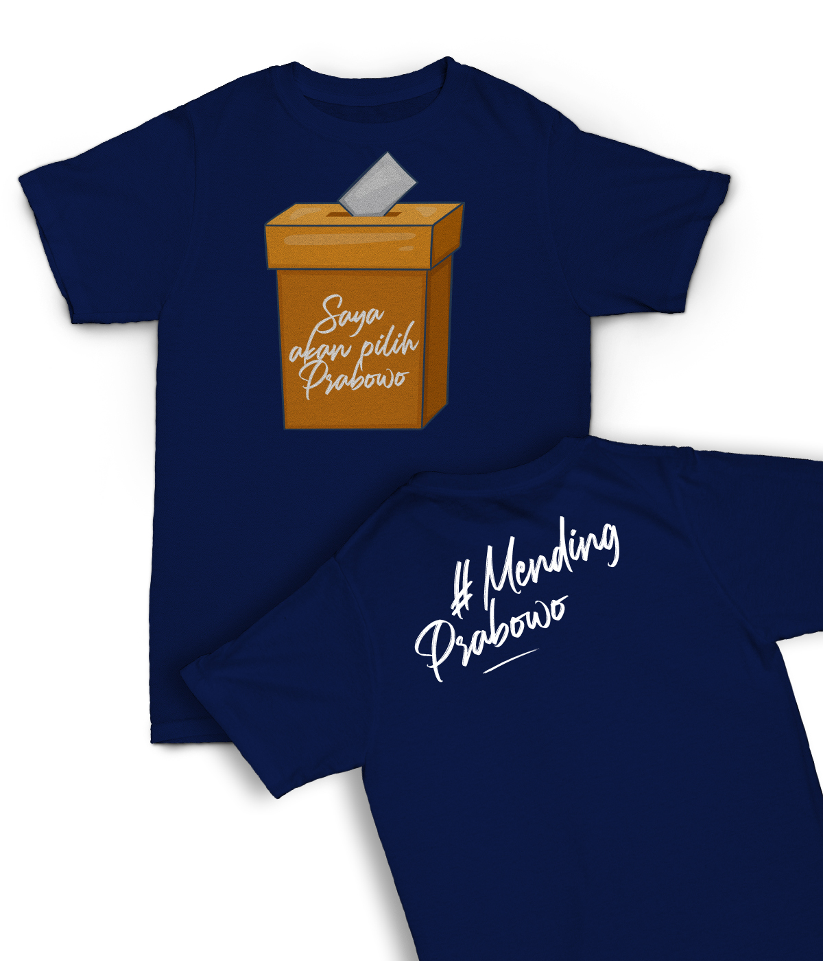 T Shirt #MendingPrabowow