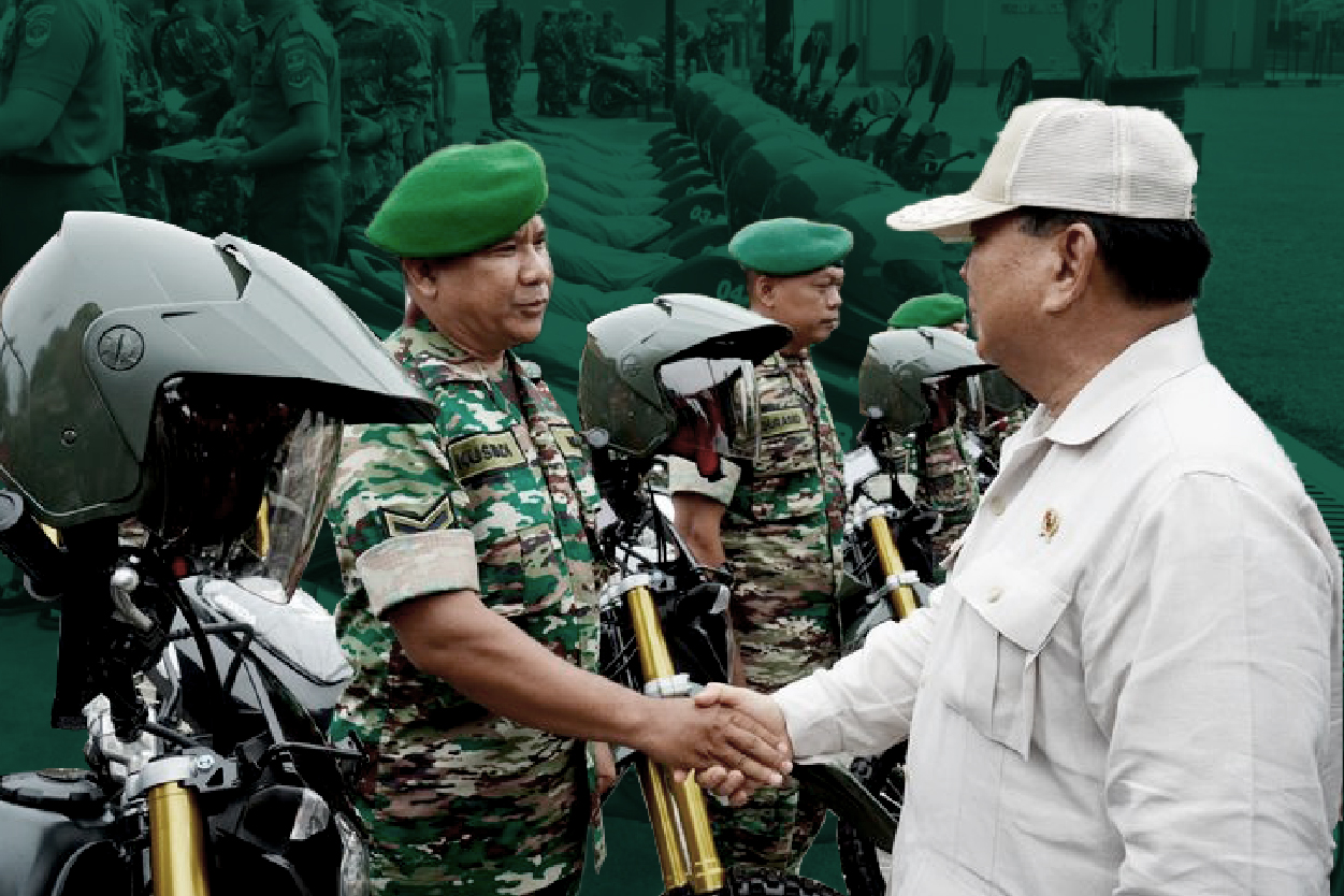 Menhan Prabowo Motor Listrik