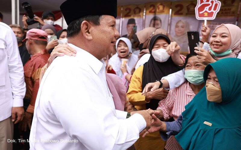 Sumber foto: Tim media Prabowo Subianto