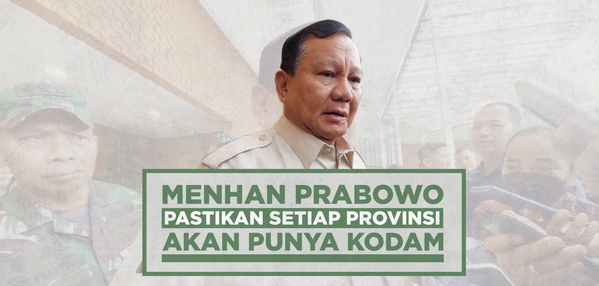 Menhan Prabowo Subianto 