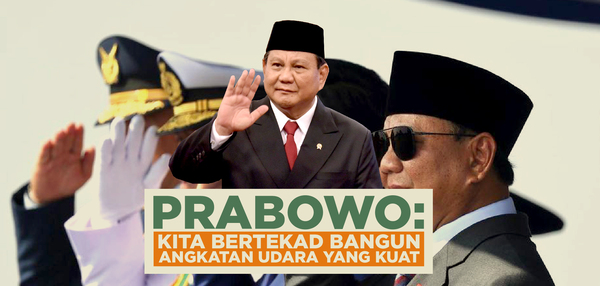 Menhan Prabowo Subianto 