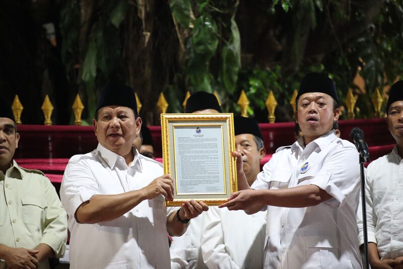 Sumber foto: Tim media Prabowo Subianto